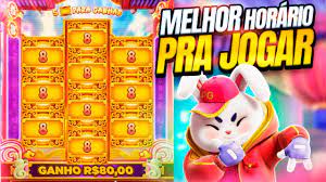 melhor horario para jogar o fortune rabbit